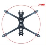 Mark4 RC Drone da corsa quadricottero 7 pollici 295mm Kit telaio in fibra di carbonio braccio telecomando potenza motore Drone telaio